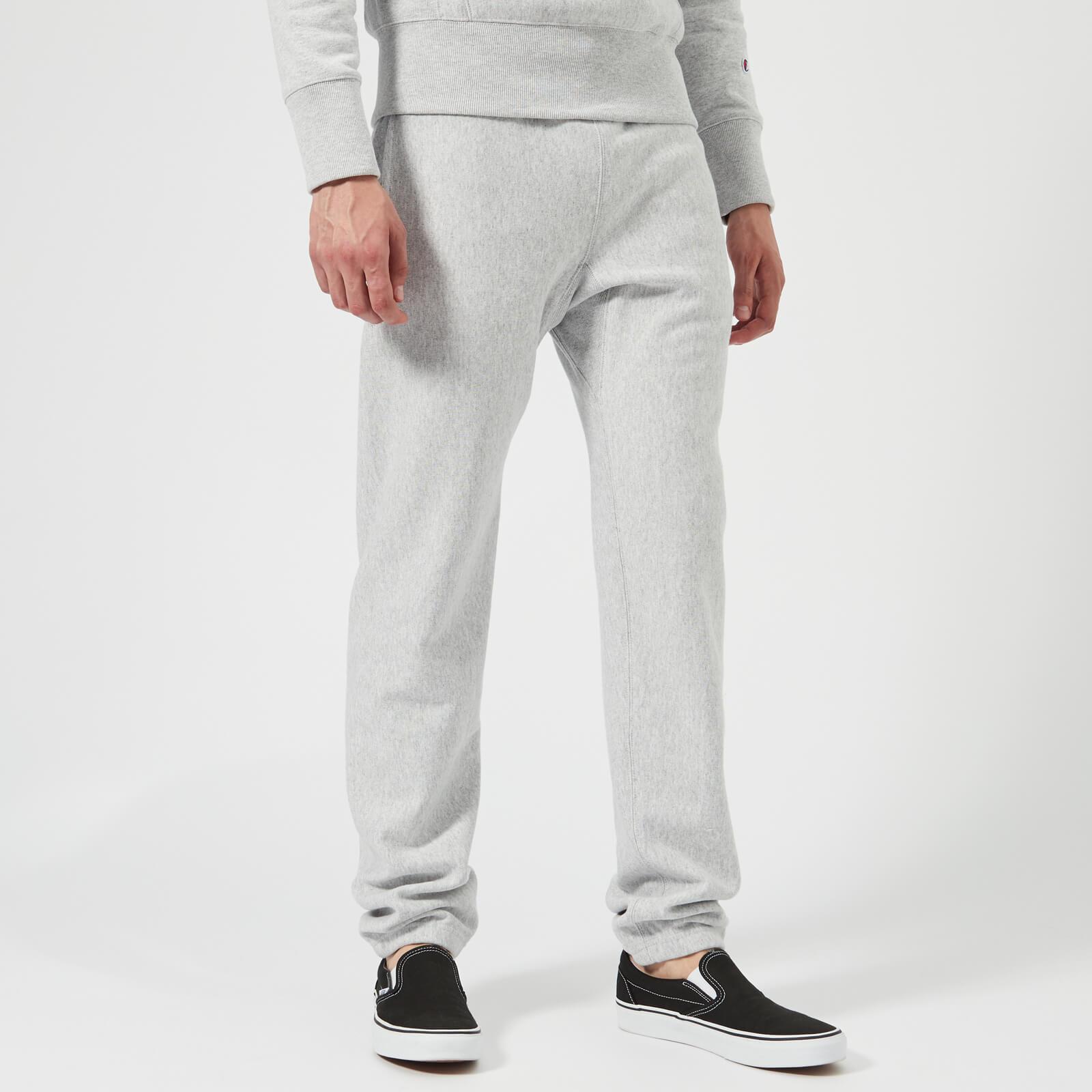 Champion Cotton Elastic Cuff Sweatpants in Grey (Gray) for Men - Lyst