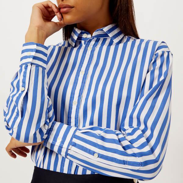 Lyst - Polo Ralph Lauren Women's Ramsey Stripe Shirt in Blue