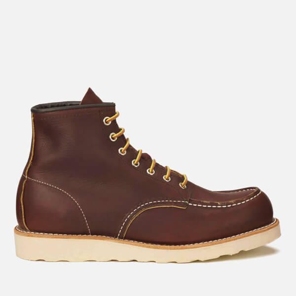 Lyst - Red Wing 6 Inch Moc Toe Leather Lace Up Boots in Brown for Men ...