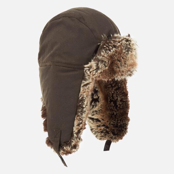 Lyst - Barbour Men's Hardwick Fur Trapper Hat in Green for Men