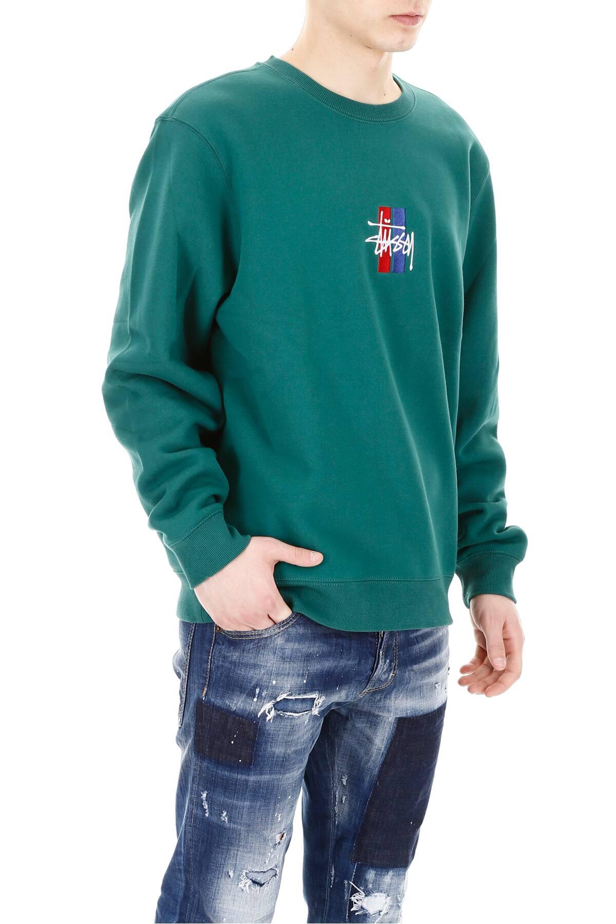 stussy logo sweatshirt