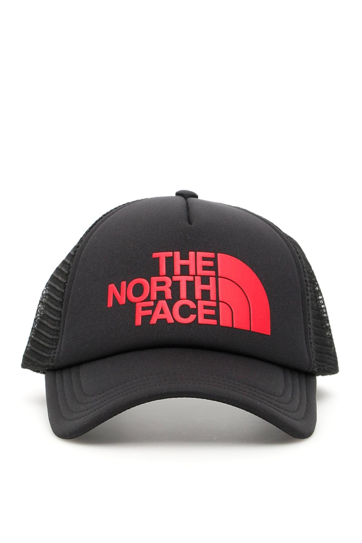 The North Face Trucker Logo Cap in Black for Men - Lyst
