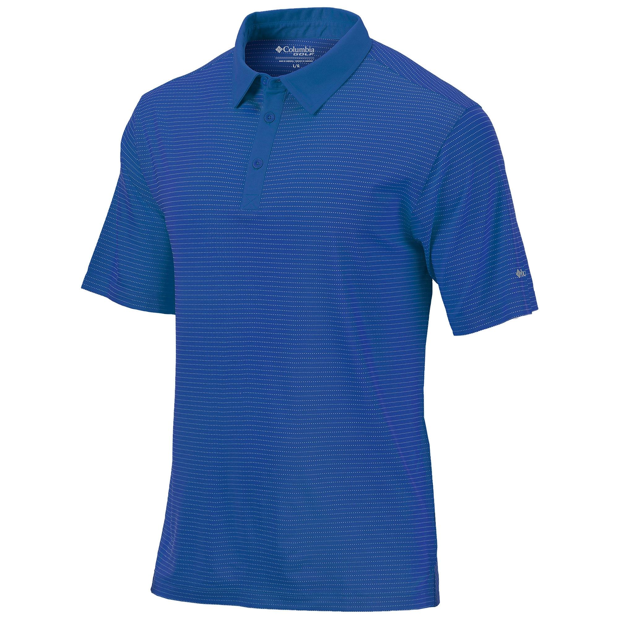 Columbia Synthetic Sunday Golf Polo in Blue for Men - Lyst