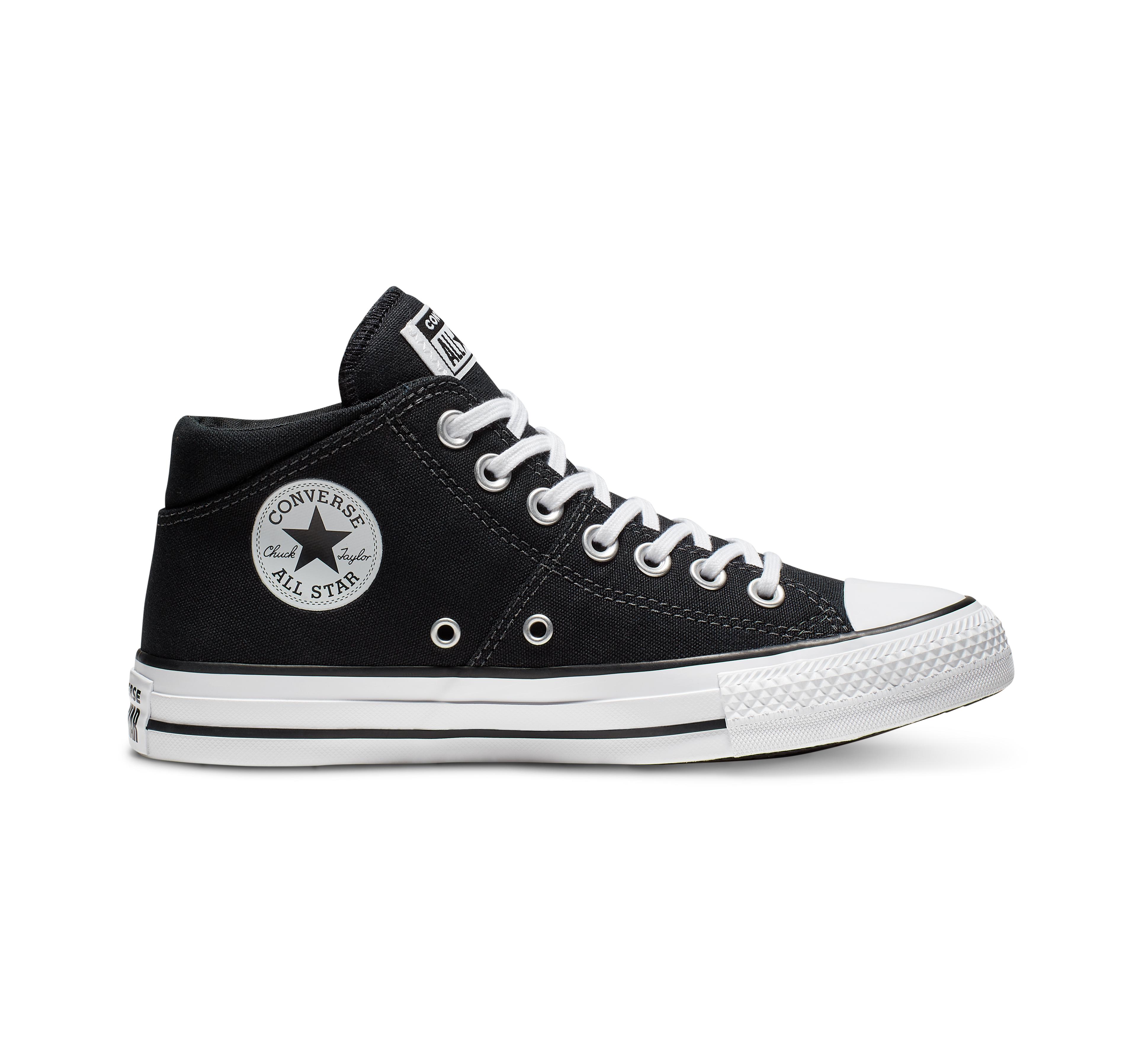 Converse Chuck Taylor All Star Madison Mid in Black - Lyst