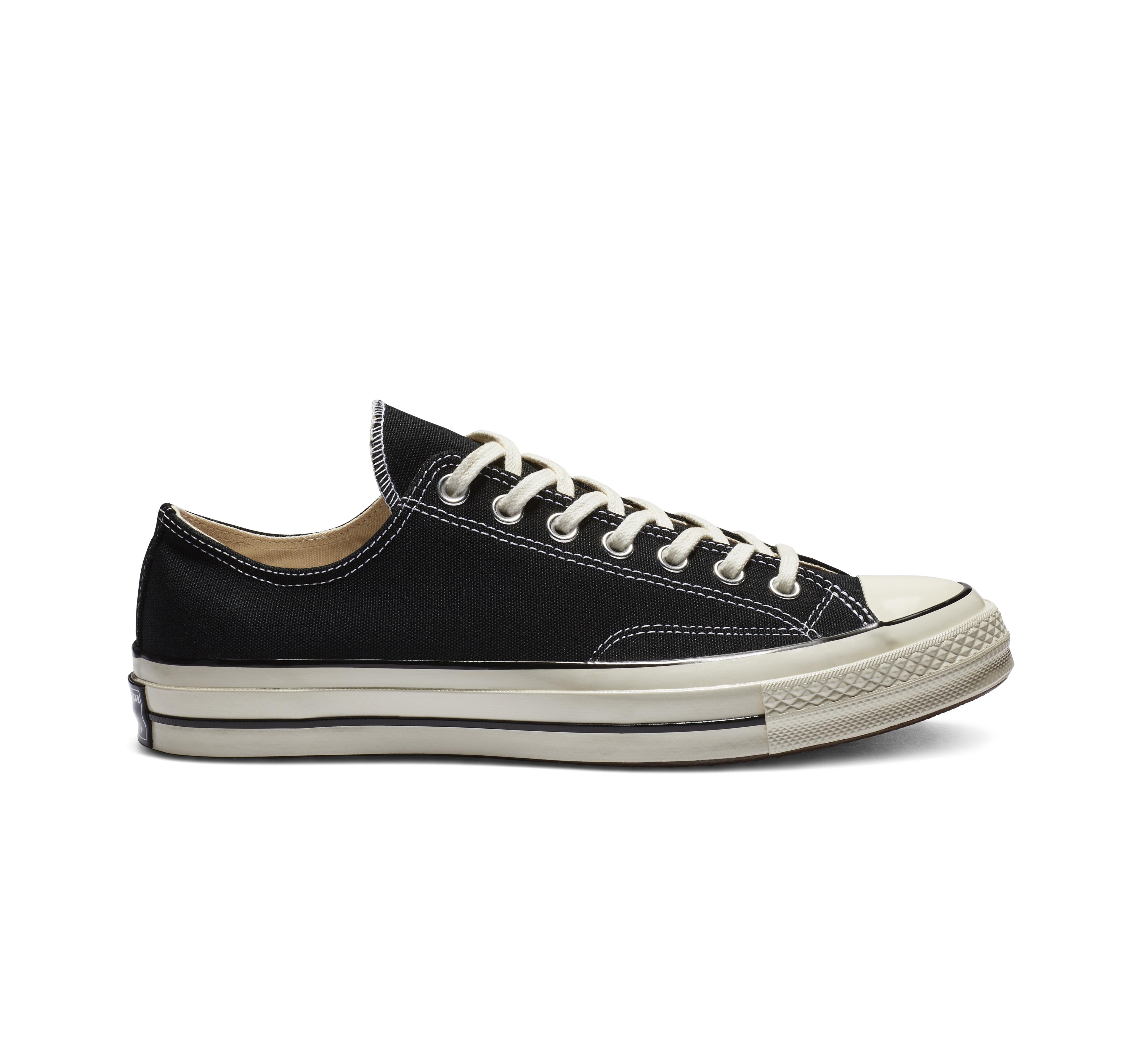 Converse Canvas Chuck 70 Low Top in Black - Lyst