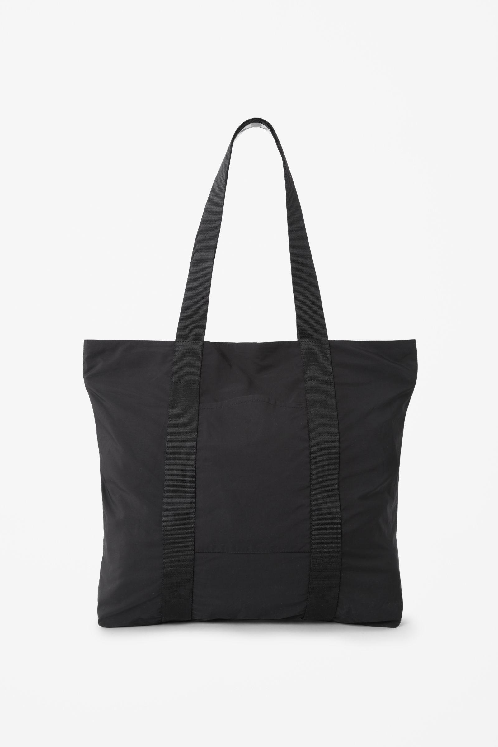 Cos Soft Tote Bag In Black Lyst Gallery