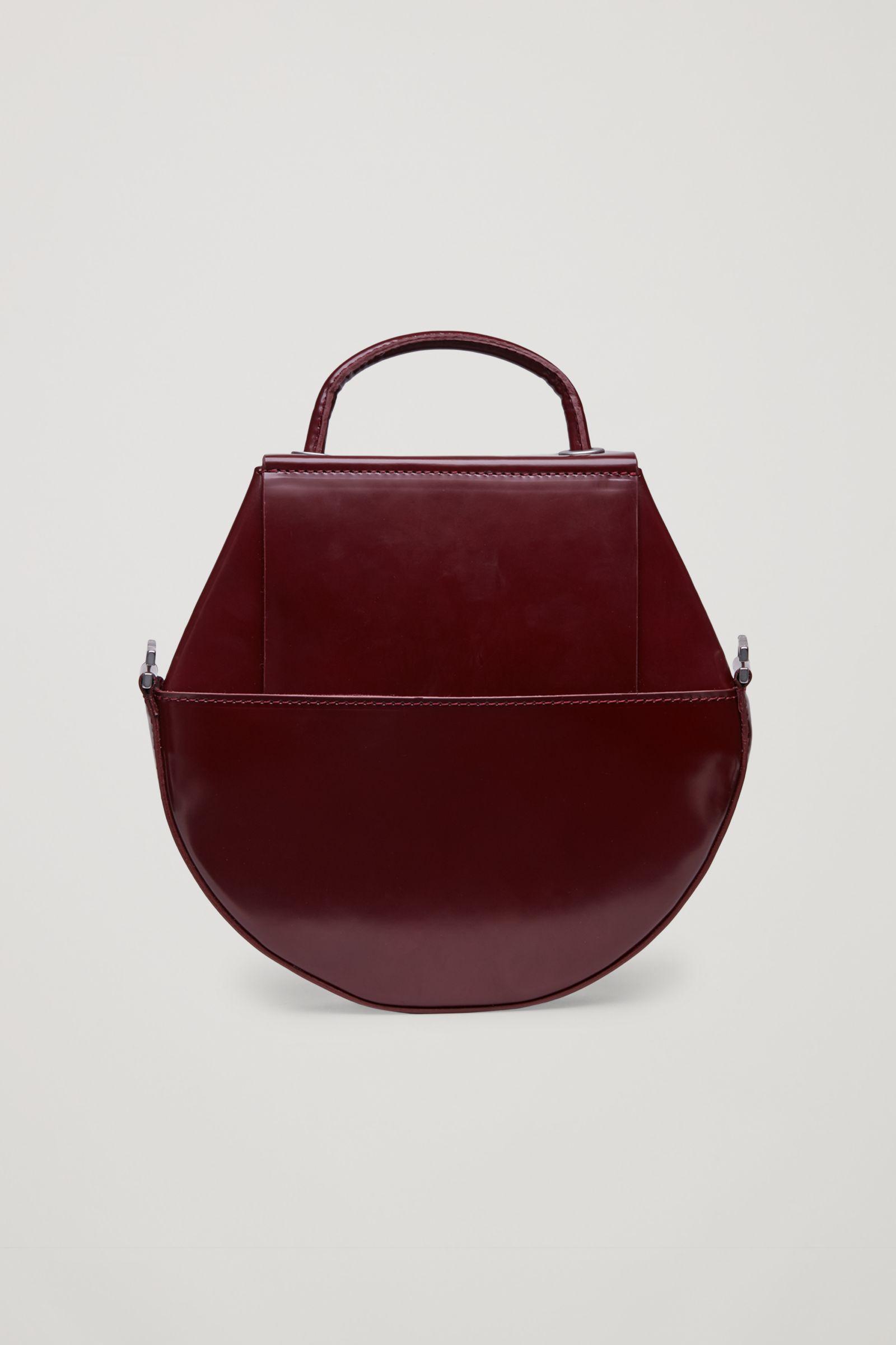 cos soft leather shoulder bag