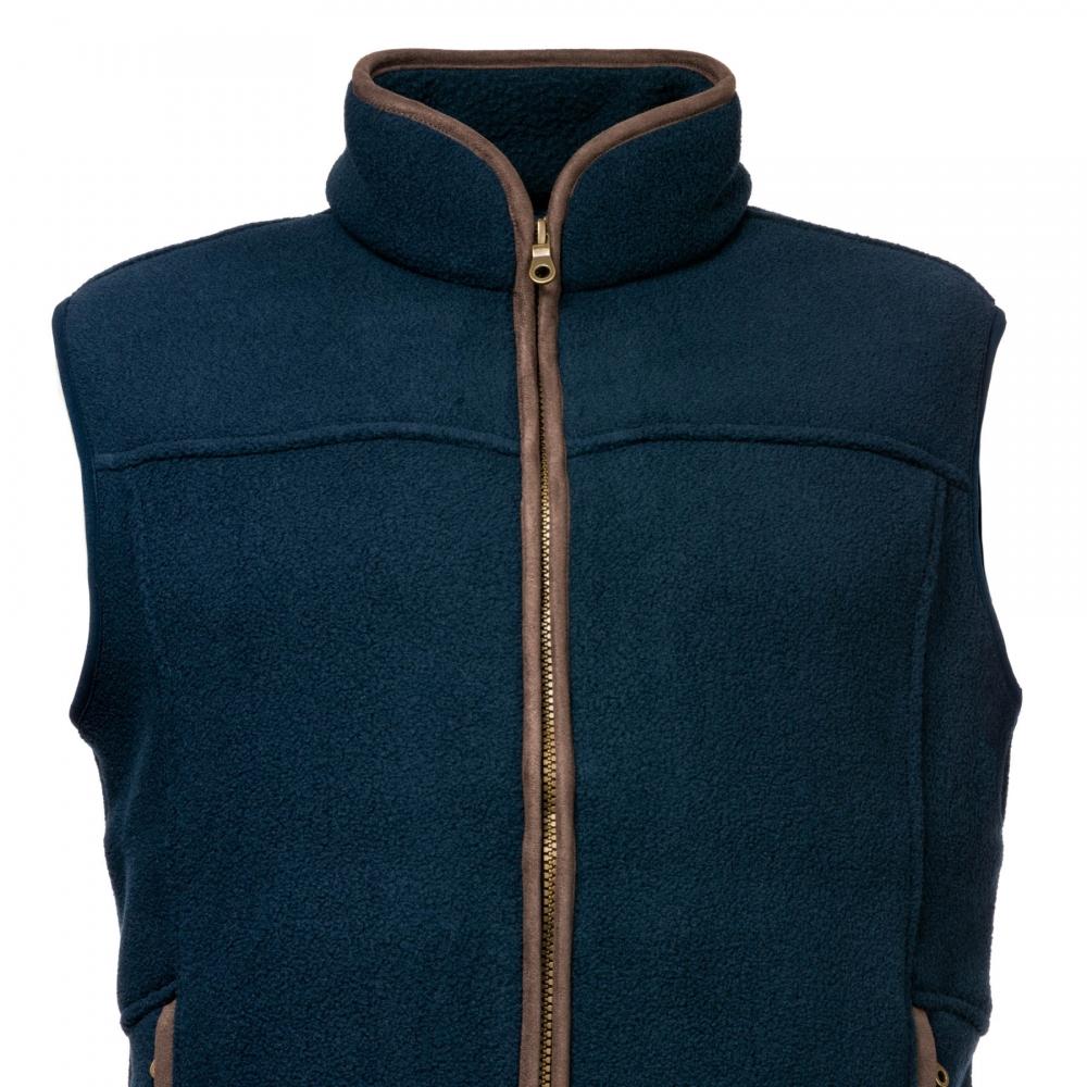 Musto Melford Mens Fleece Gilet in Blue for Men - Lyst