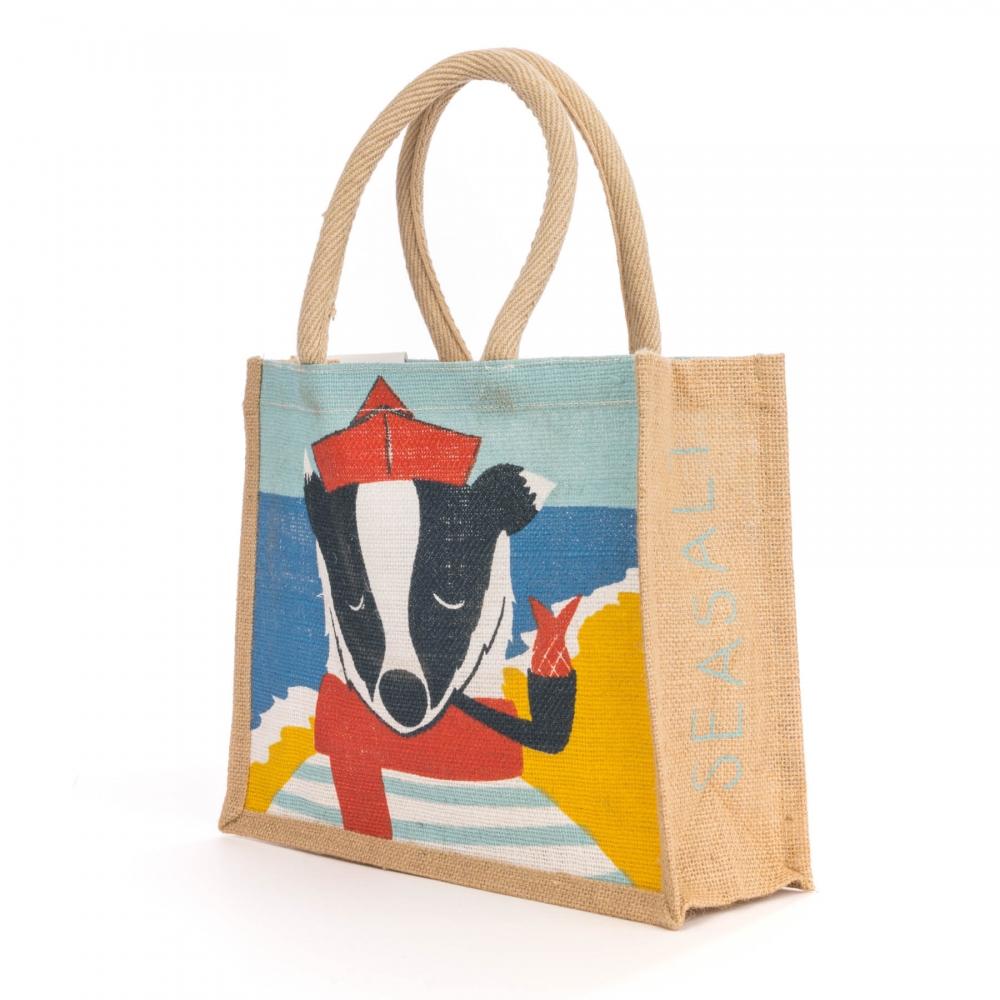 Small Jute Bags Seasalt Keweenaw Bay Indian Community