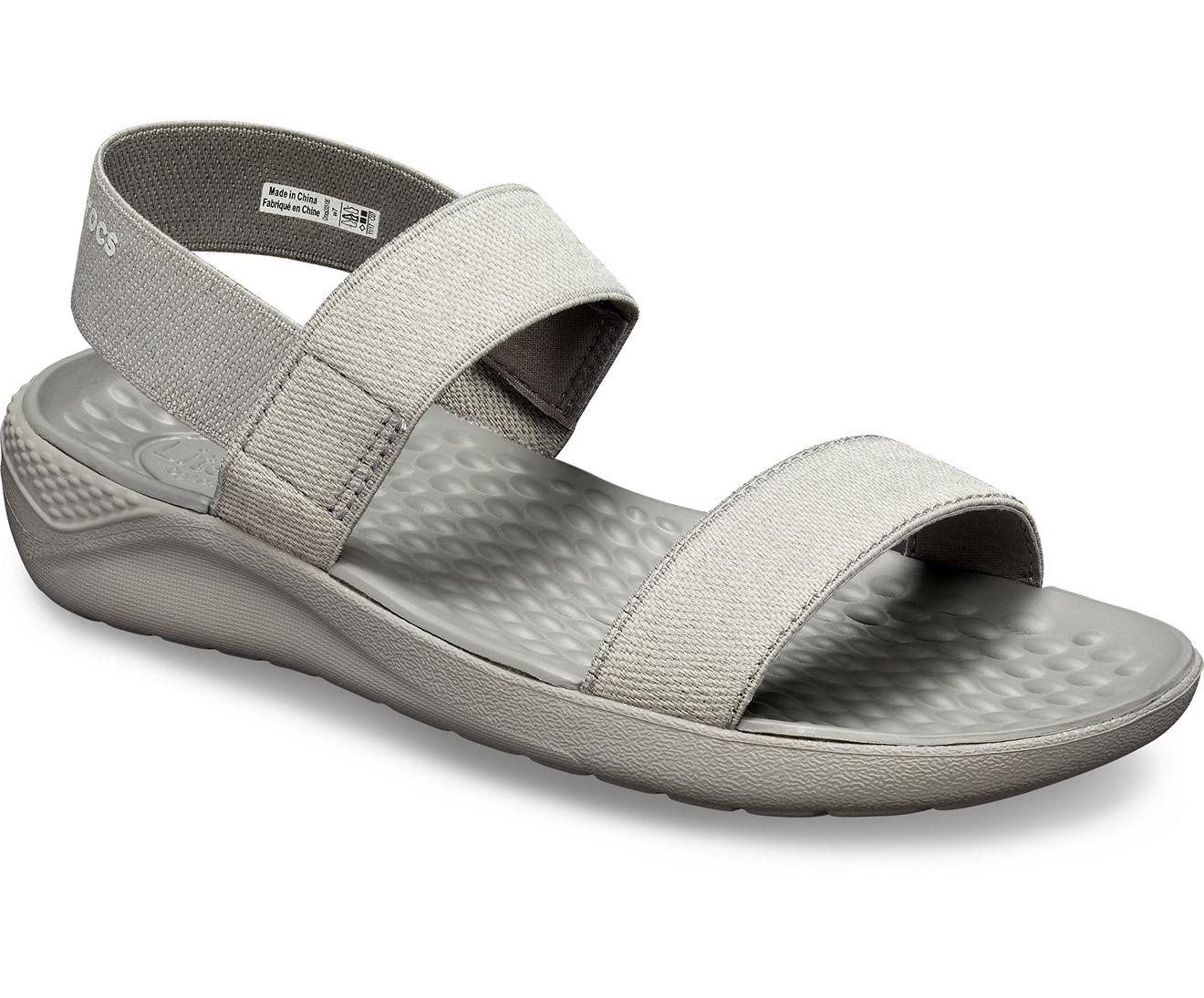  Crocs   Literide  Sandal  in Gray Lyst