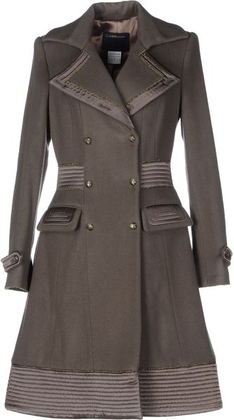 Class Roberto Cavalli Coat in Brown (Cocoa) | Lyst
