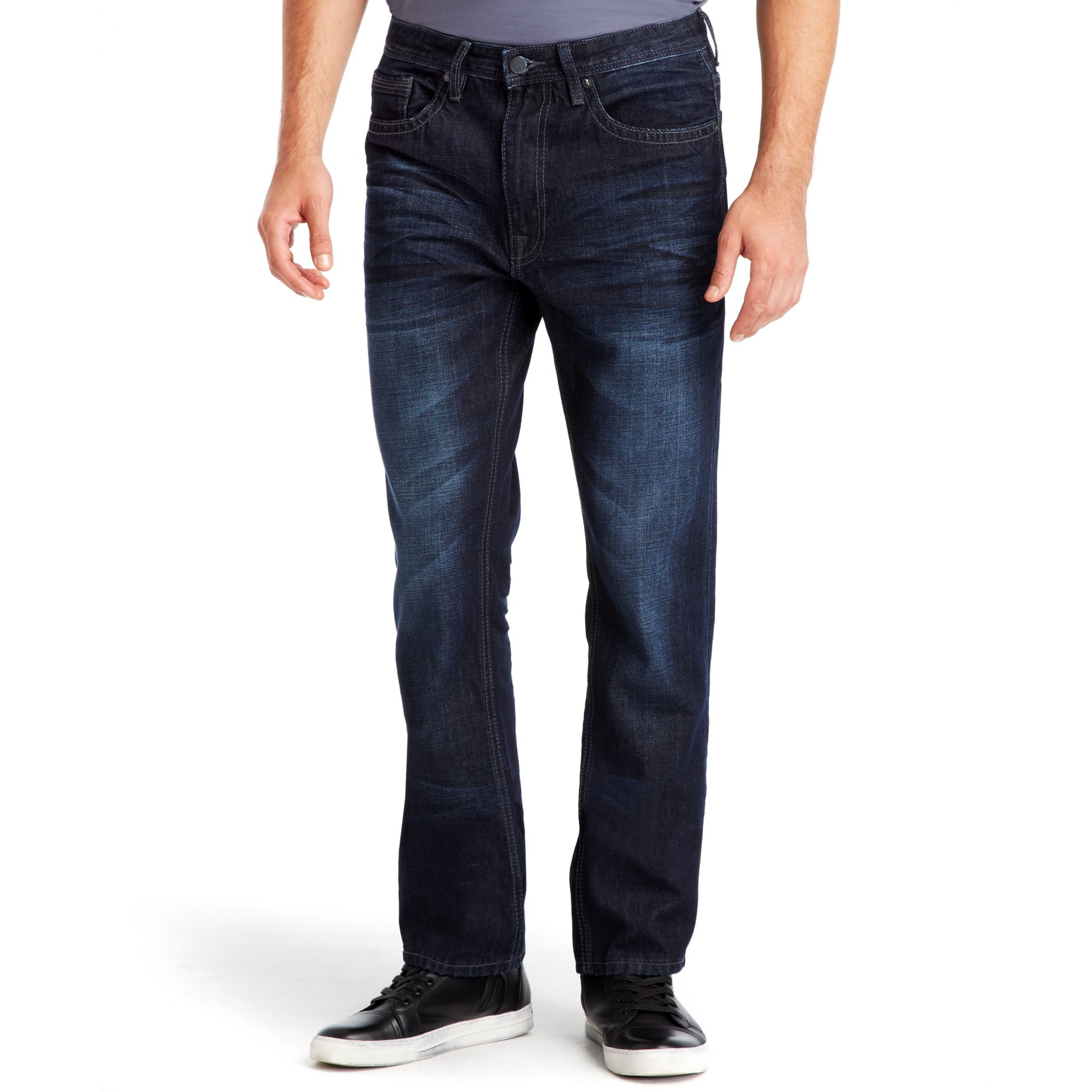 Kenneth cole Blue Rinse Jeans in Blue for Men (Dark Indigo) | Lyst