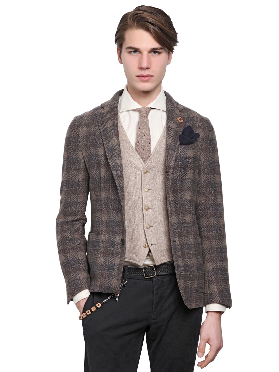 flannel blazer mens