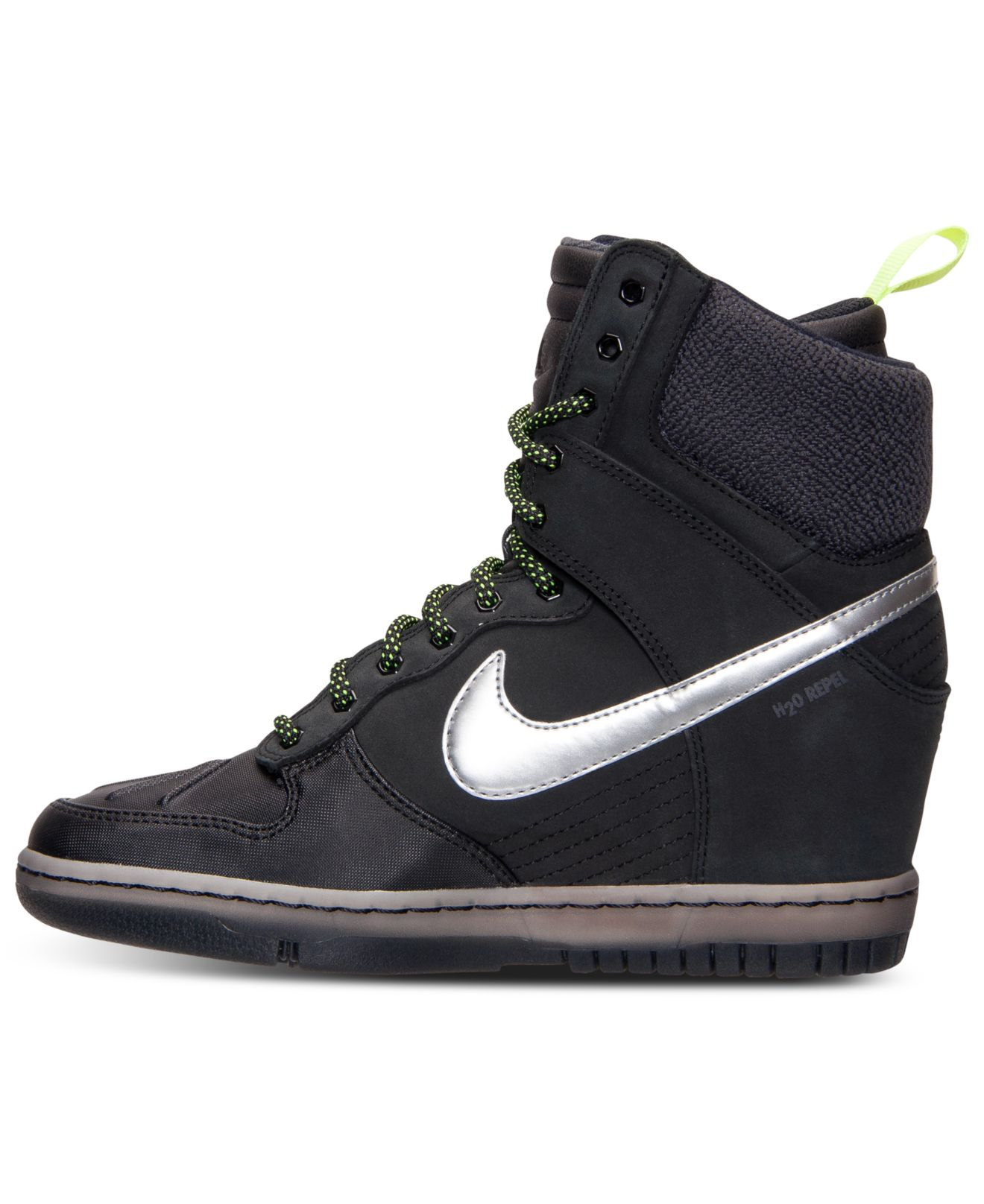 nike dunk sky hi sneakerboot black