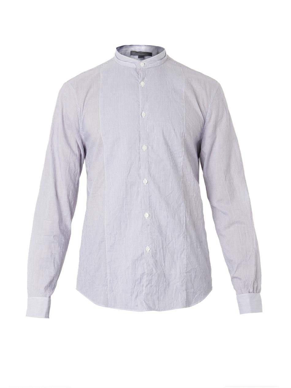 stripped cotton shirt