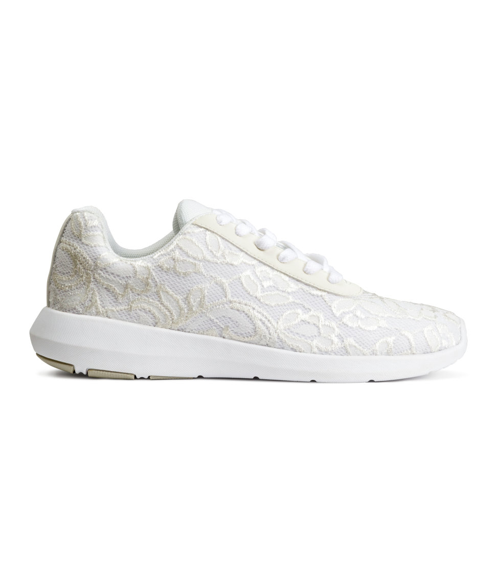 h&m mesh trainers womens