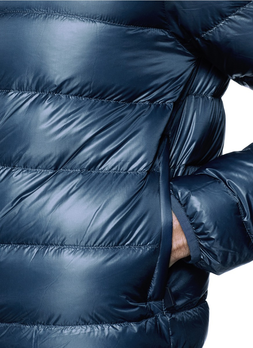 Lyst - Aspesi 'pinolo' Super Lightweight Puffer Jacket in Blue for Men