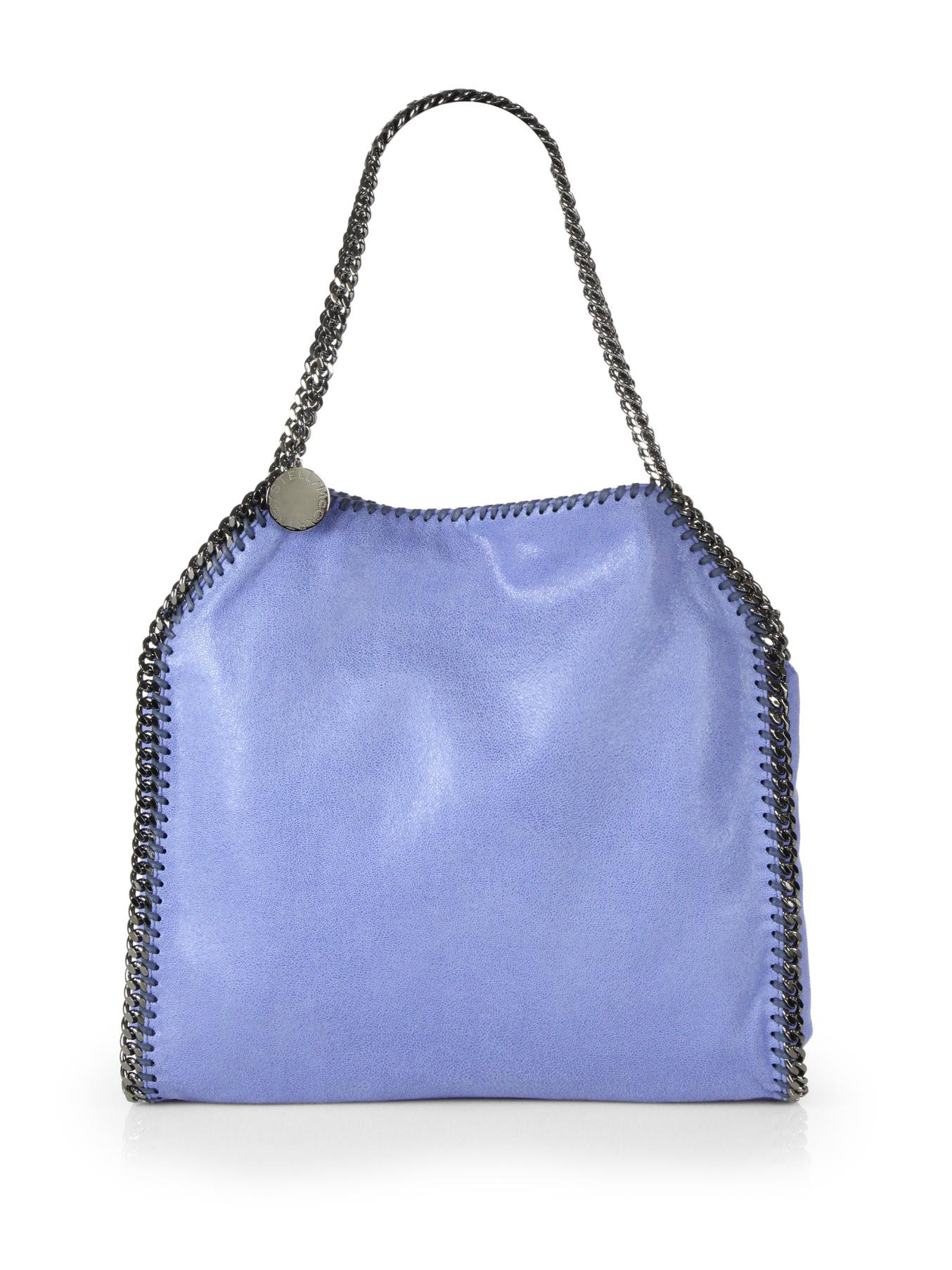 Stella mccartney Falabella Baby Bella Shoulder Bag in Purple | Lyst