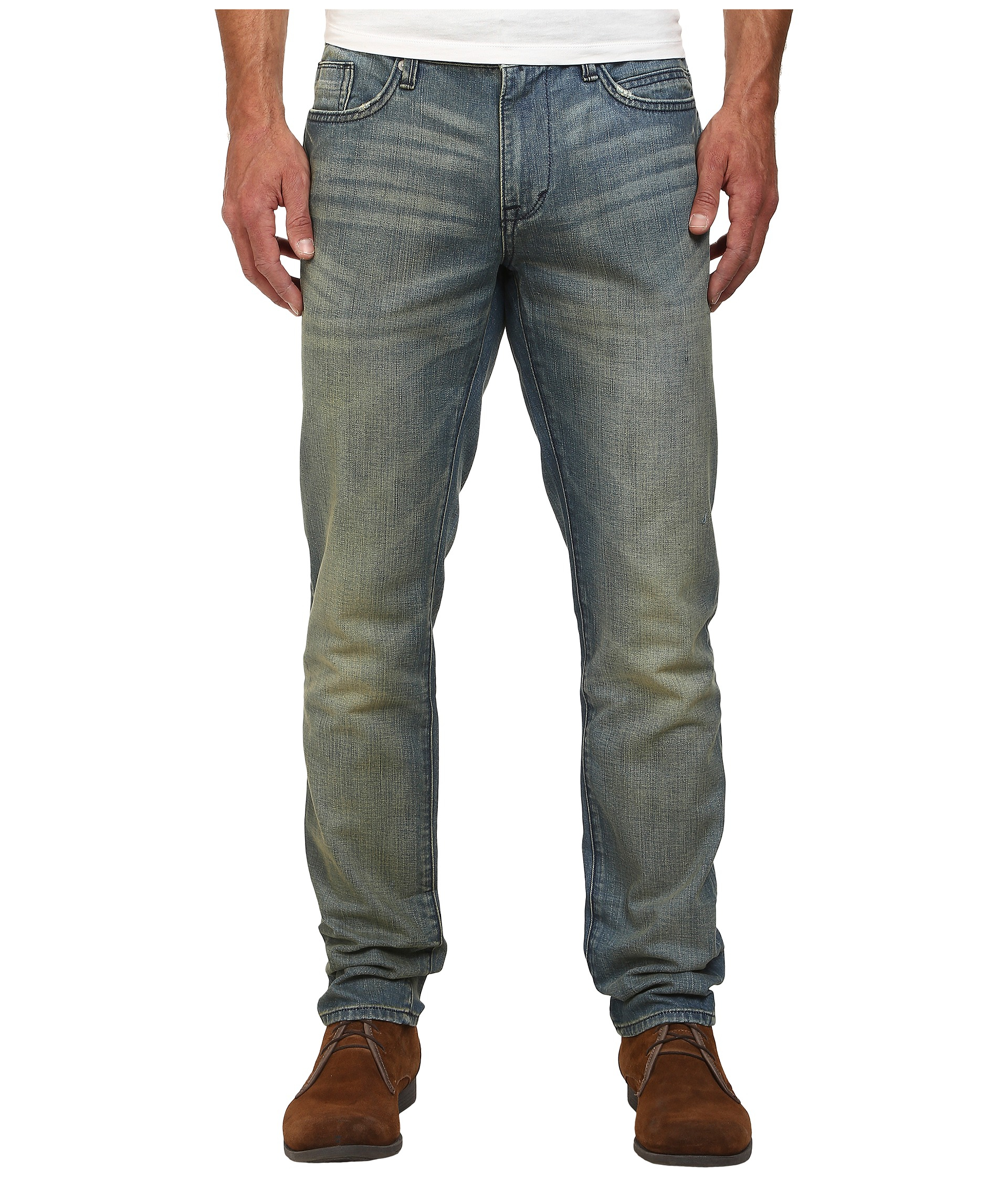 Lyst Dkny Williamsburg Jeans In Chromite Dirty Wash in Blue