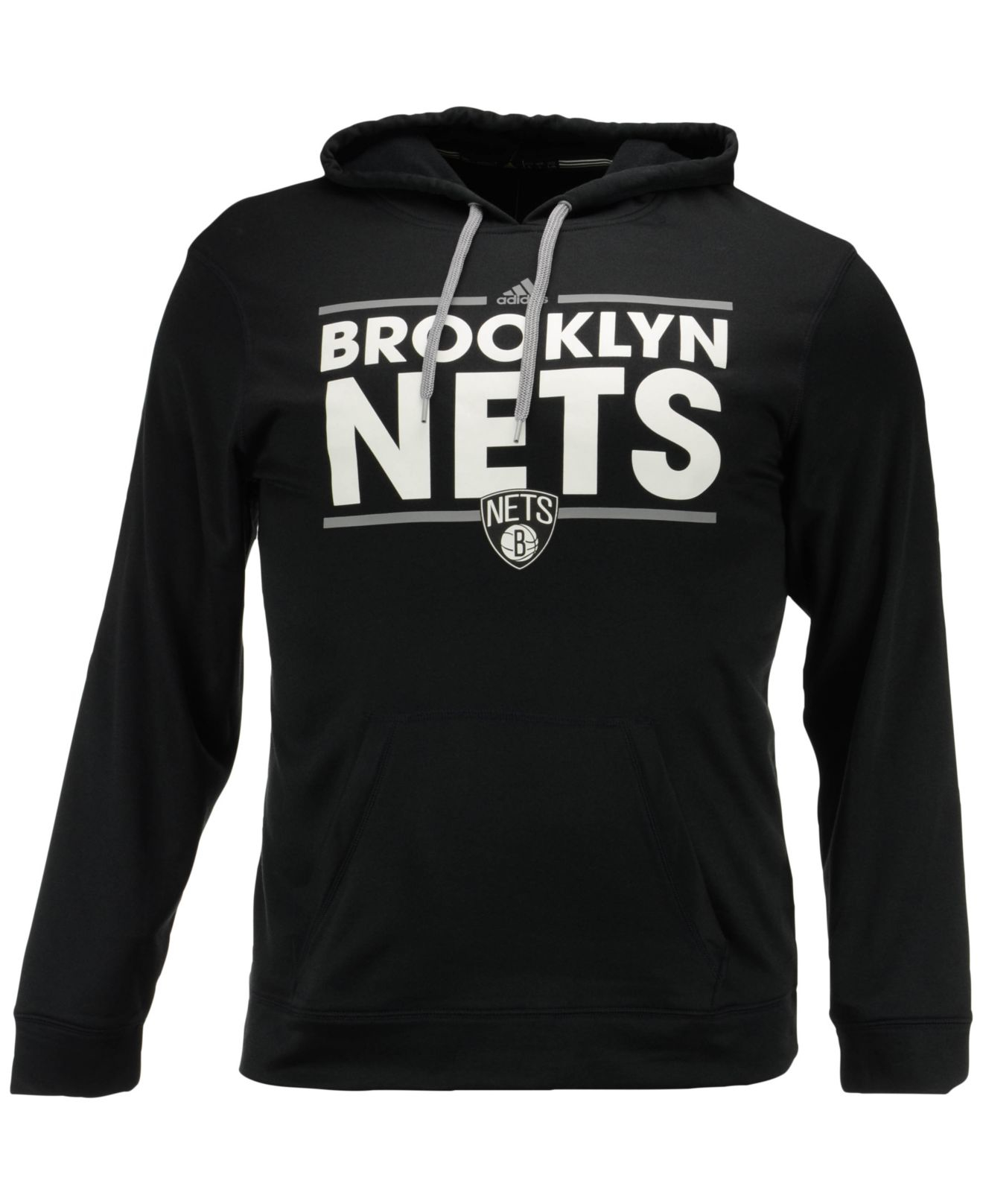 Lyst - Adidas Originals Men's Brooklyn Nets Dassler Hoodie in Black for Men
