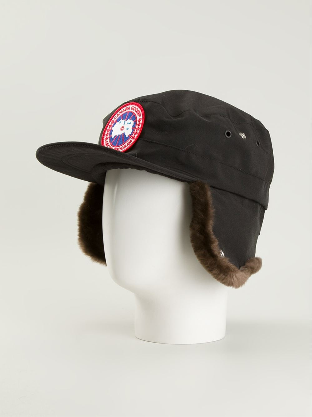 canada goose fur trapper hat canada goose fur trapper hat