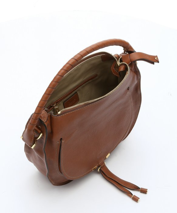 Chlo Classic Tobacco Calfskin \u0026#39;marcie Nude\u0026#39; Hobo Bag in Brown ...  