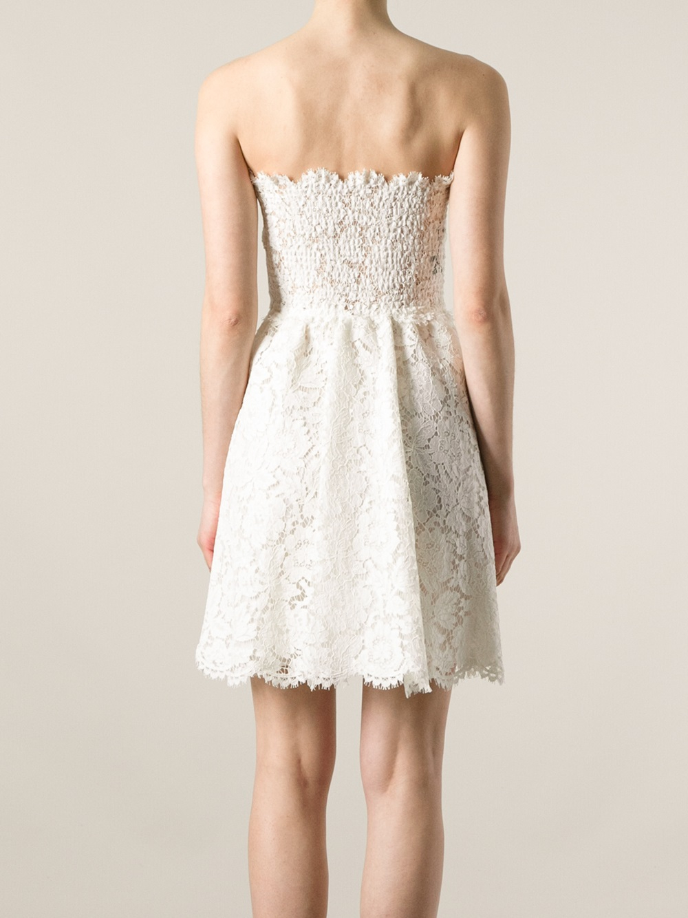 valentino white gown