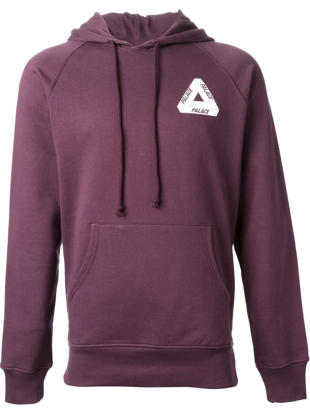 palace burgundy hoodie