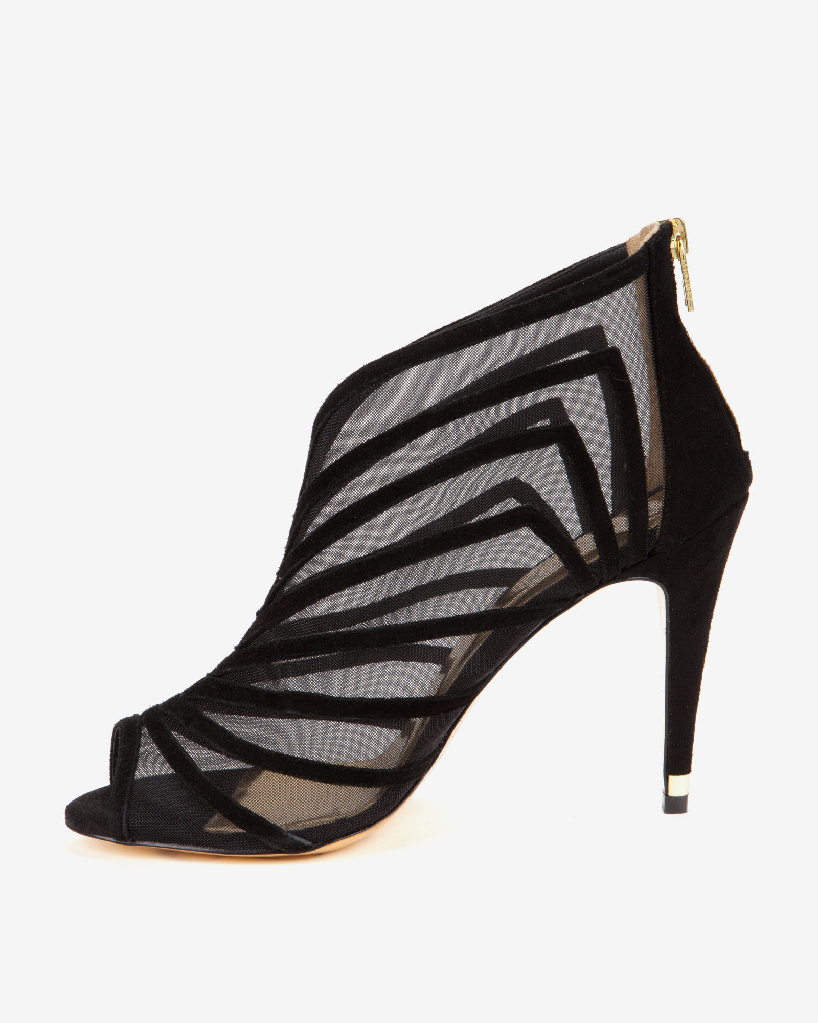 Ted baker Sheer Ankle Boots in Black Lyst