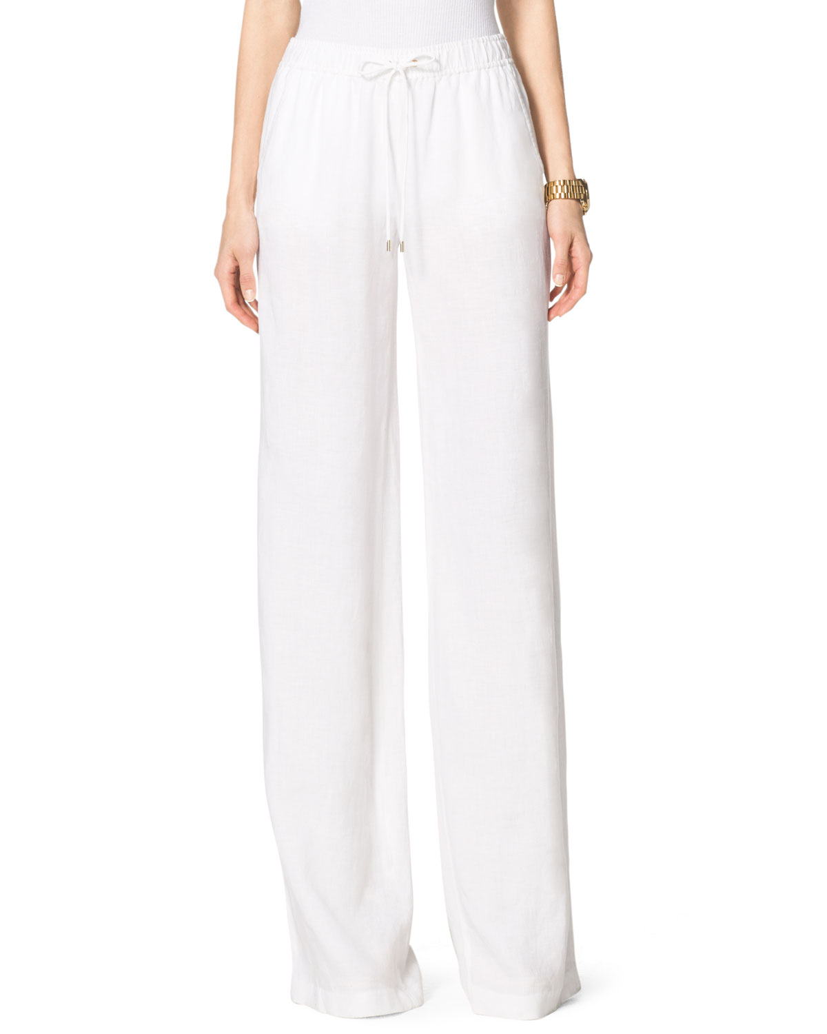 michael kors white pants