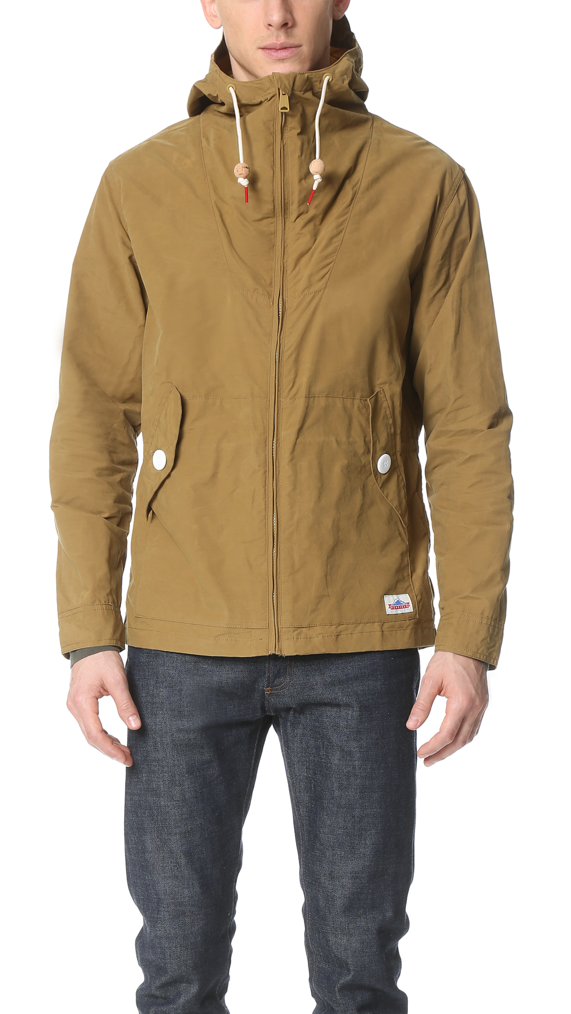 Penfield Gibson Classic Rain Jacket in Natural for Men | Lyst