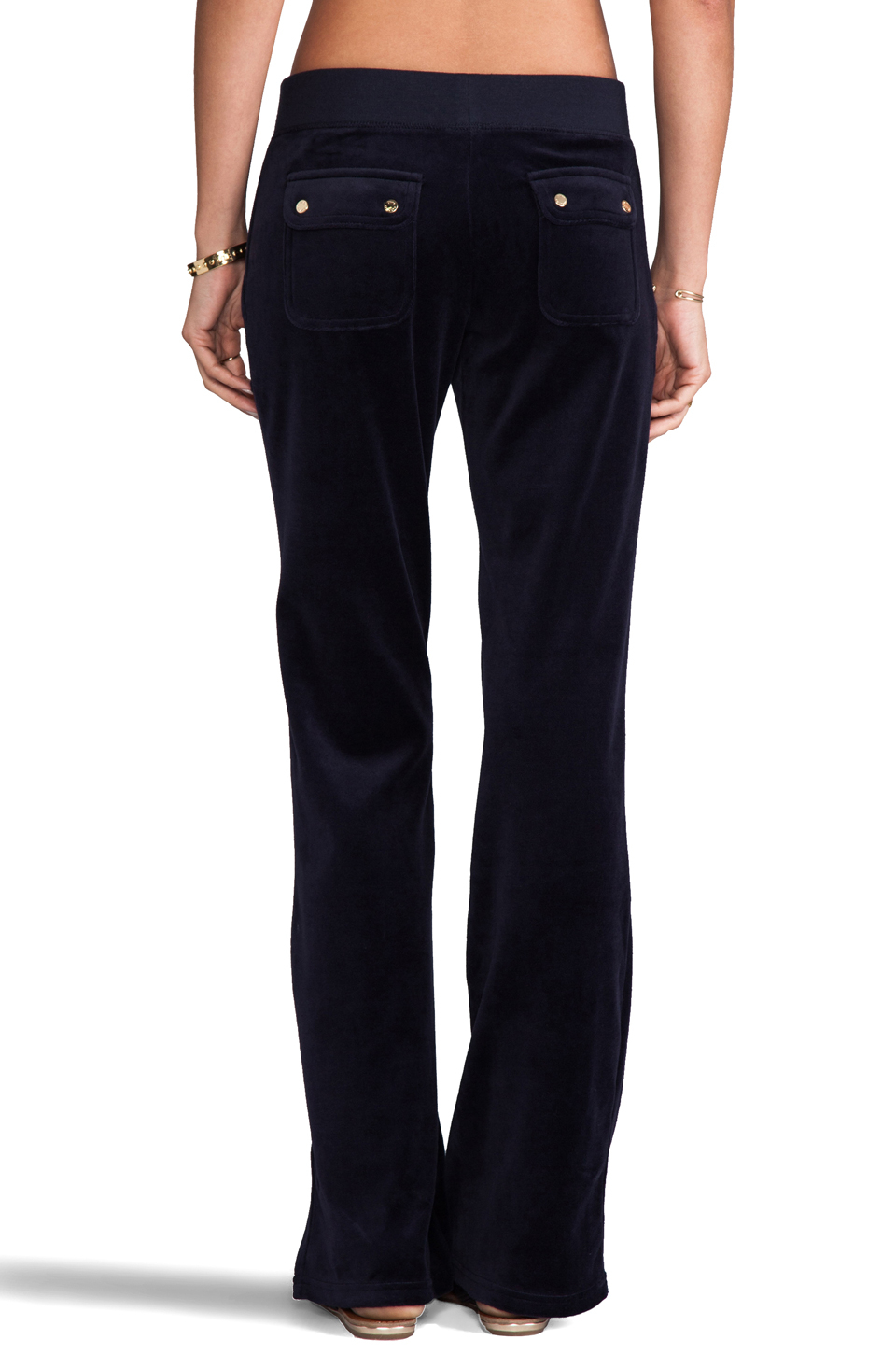 juicy couture navy bottoms