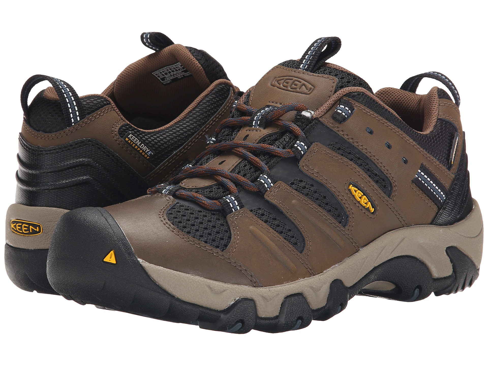 Keen Koven Low Wp in Brown for Men (Dark Earth/Midnight Navy) | Lyst