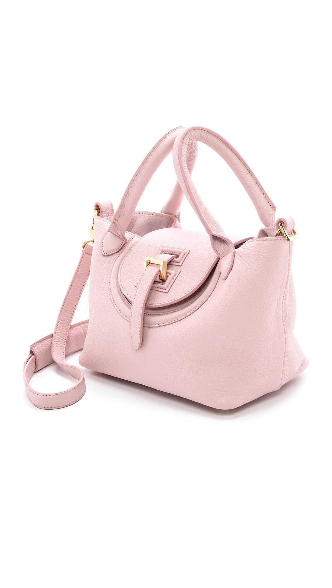 Lyst - Meli Melo Mini Thela Halo Bag Dusty Pink in Pink