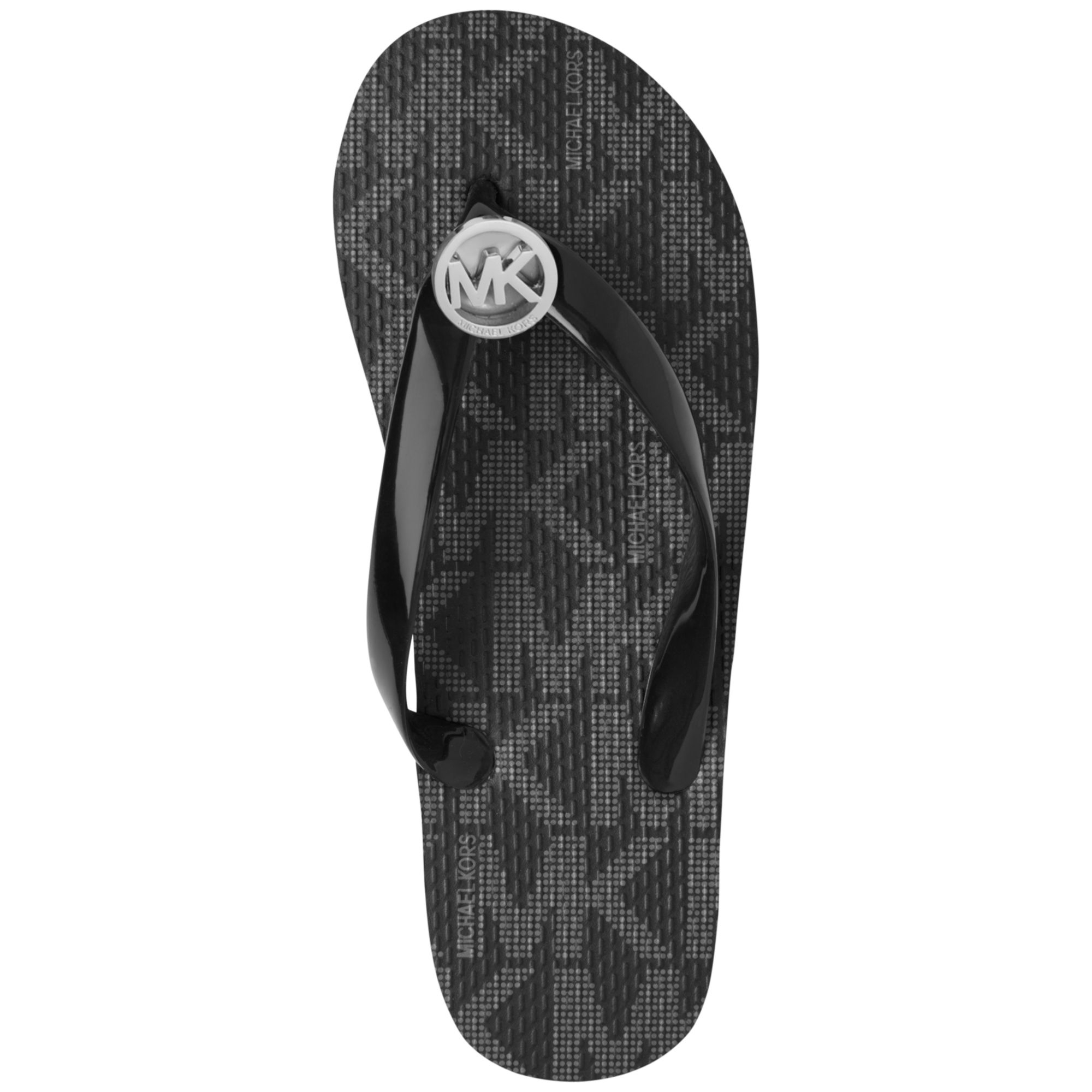 Michael kors Michael Mk Flip Flops in Black Lyst Michael kors Michael Mk Flip Flops in Black Lyst