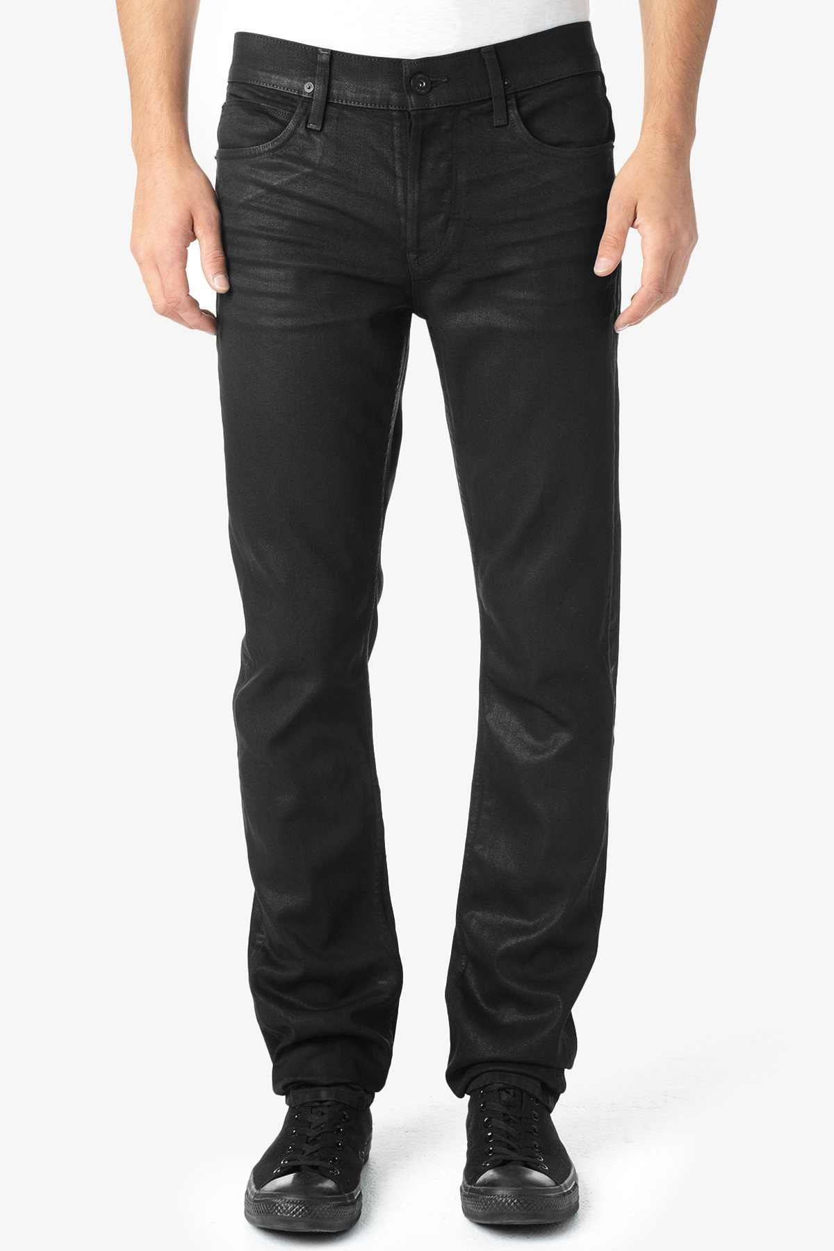Hudson jeans Barrow Skinny in Black for Men | Lyst