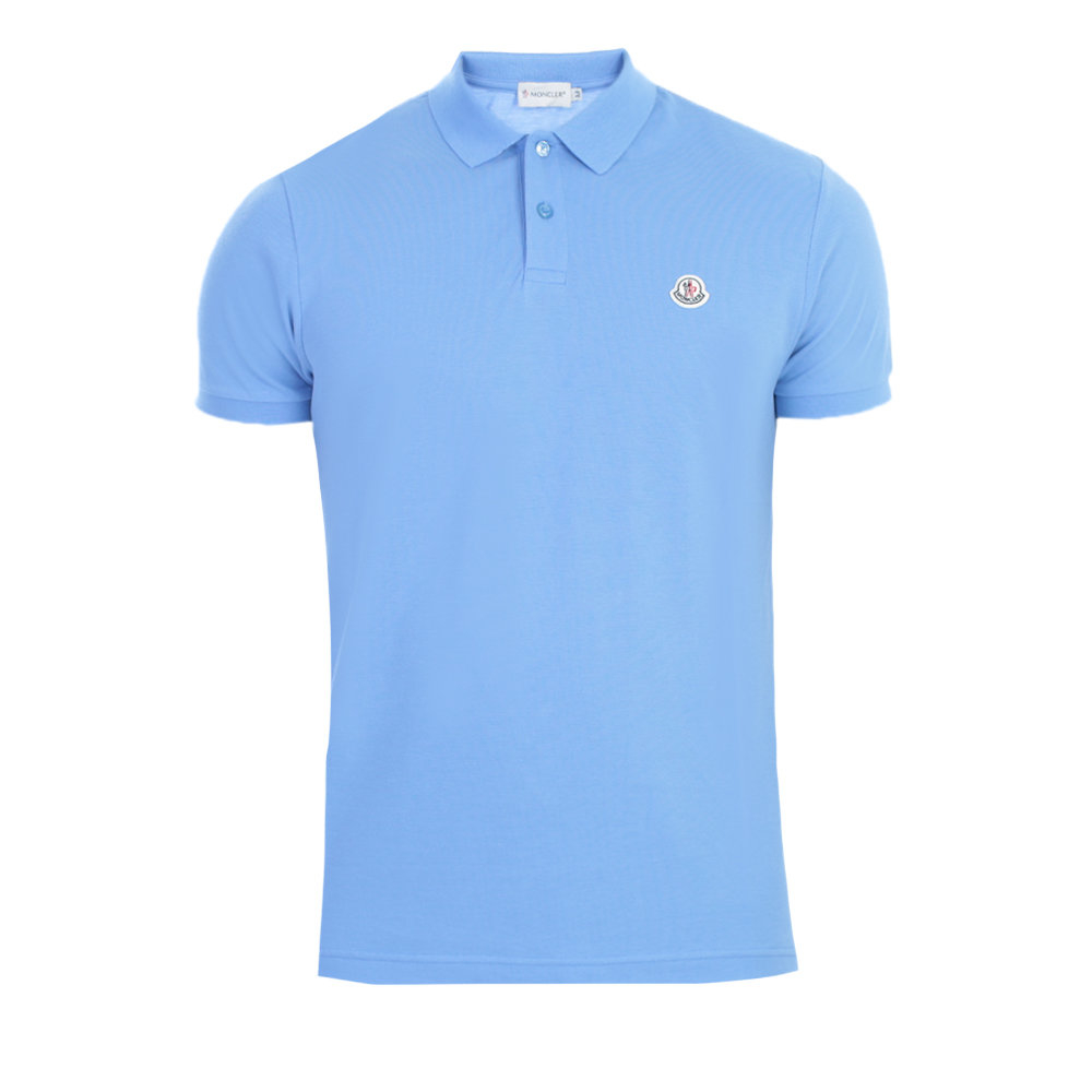 moncler blue polo moncler blue polo