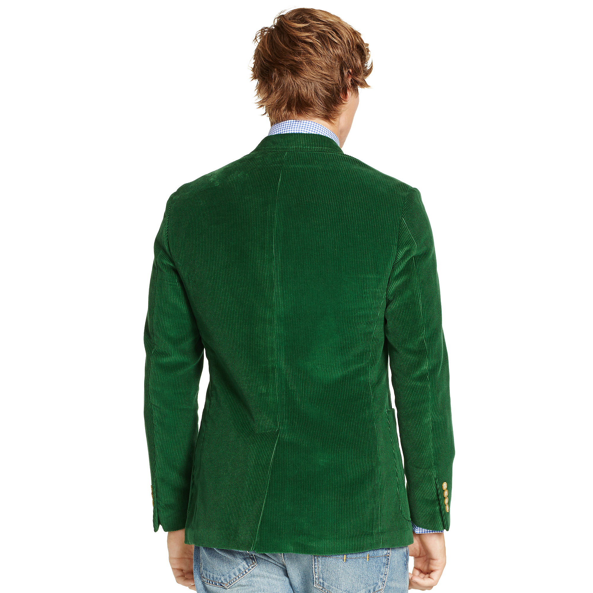 Polo Ralph Lauren Green Cord Morgan Sport Coat In Green For Men Lyst