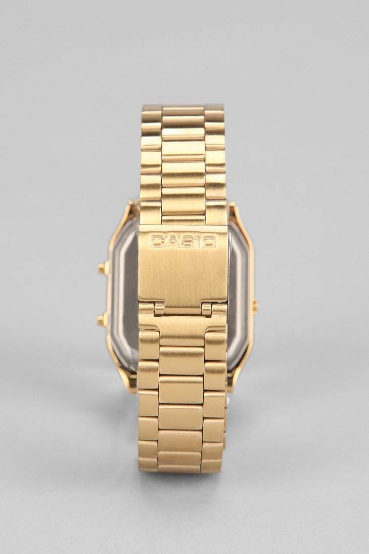 Gshock Classic Gold Dress Watch in Metallic for Men Lyst