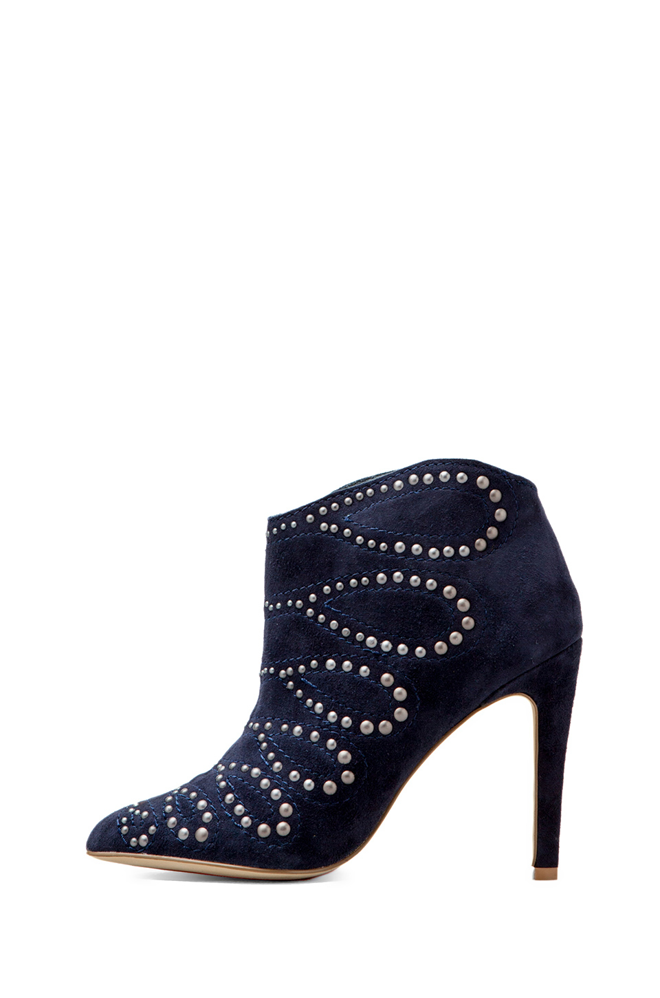 Lyst Joe'S Jeans Scout Embellished Healed Ankle Boot in Navy in Blue