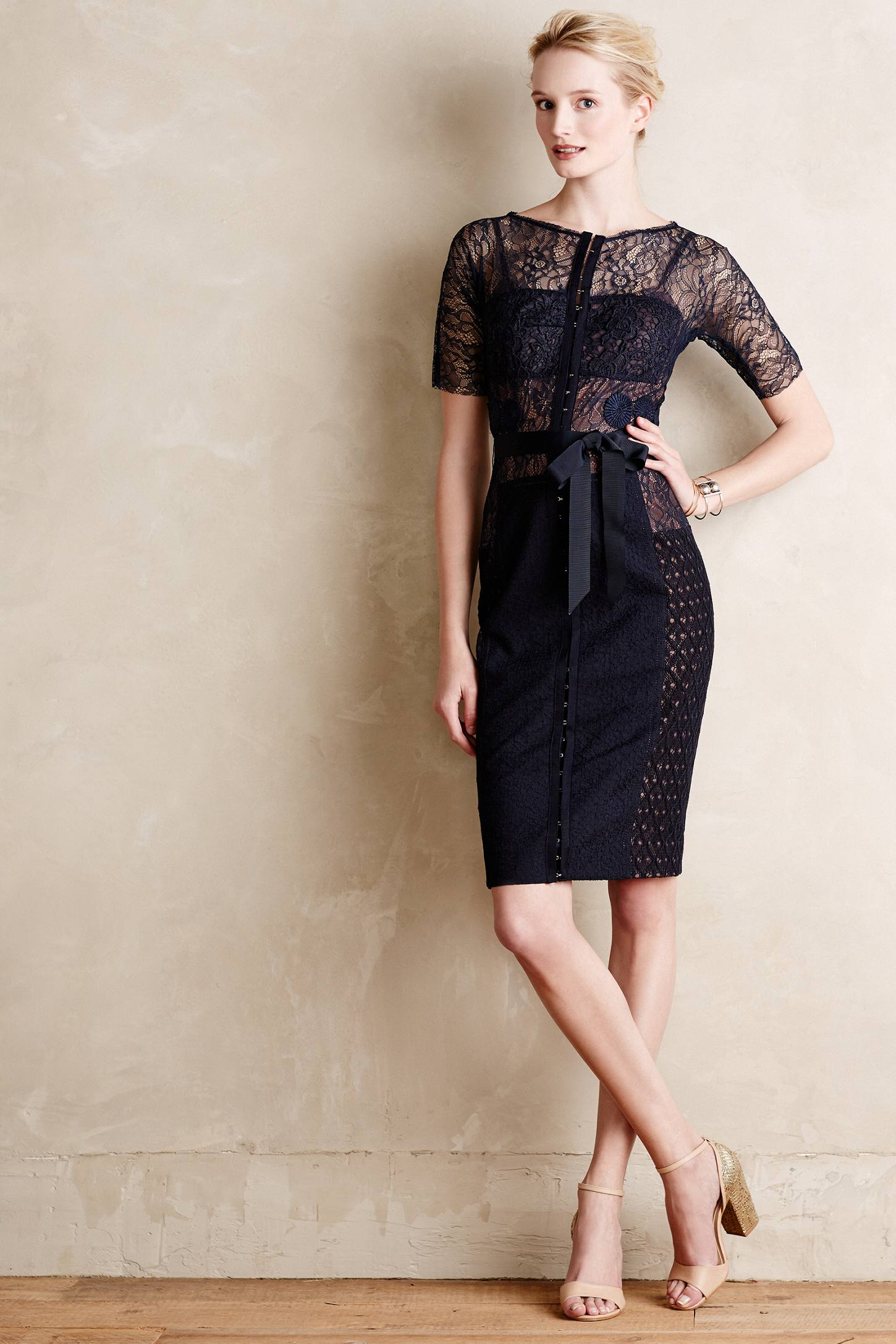 Byron lars beauty mark Carissima Sheath in Blue | Lyst