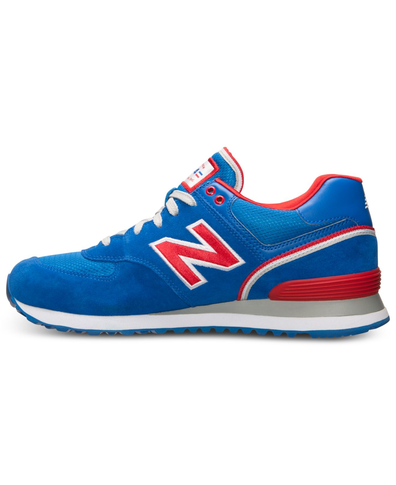 New balance Men'S 574 Casual Sneakers From Finish Line in Blue for Men ...
