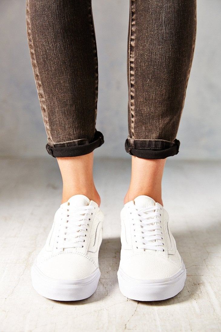 all white high top vans womens