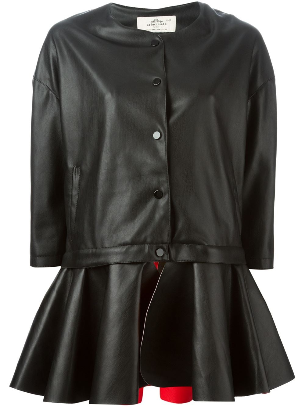 moncler vouglans peplum hem parka moncler vouglans peplum hem parka