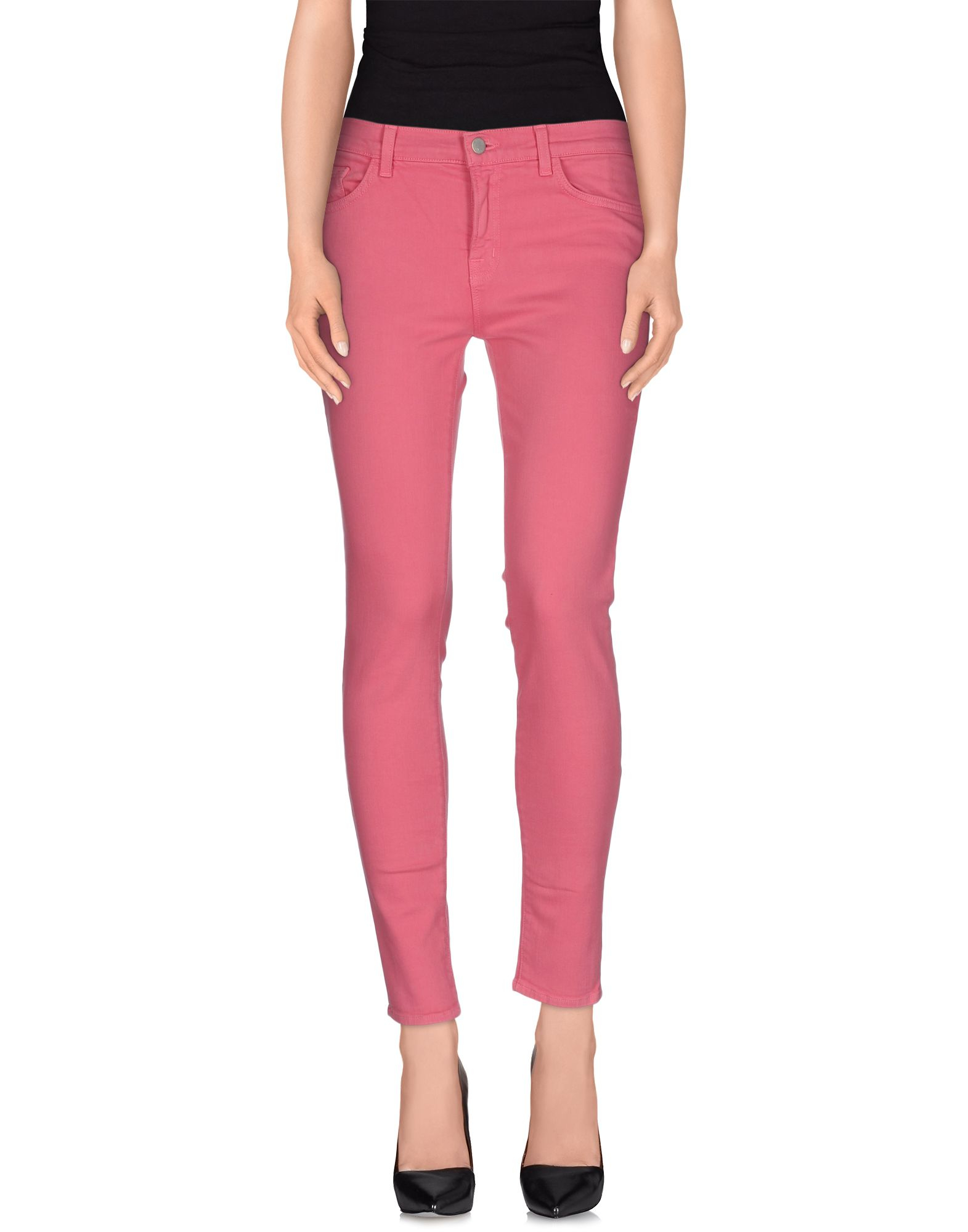 J brand Denim Pants in Pink | Lyst