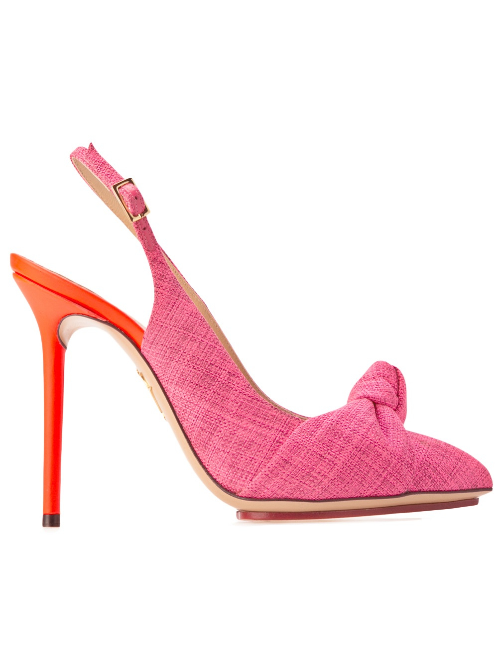 Lyst - Charlotte olympia Ava Pump in Pink