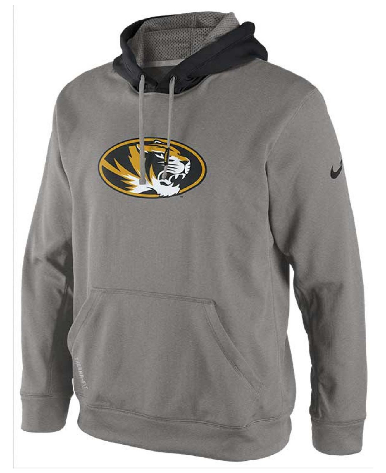 Nike Men'S Missouri Tigers Therma-Fit Hoodie Sweatshirt in Gray for Men ...
