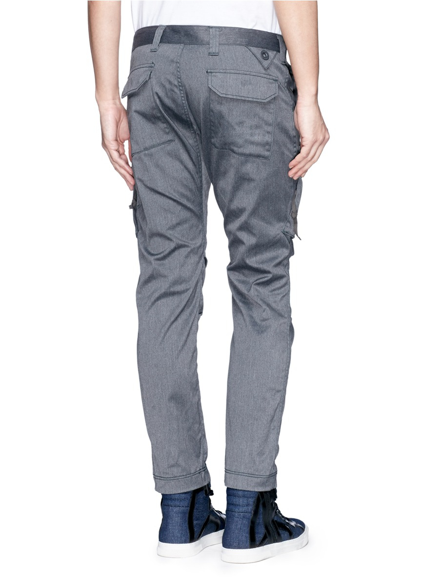 white mountaineering cargo pants