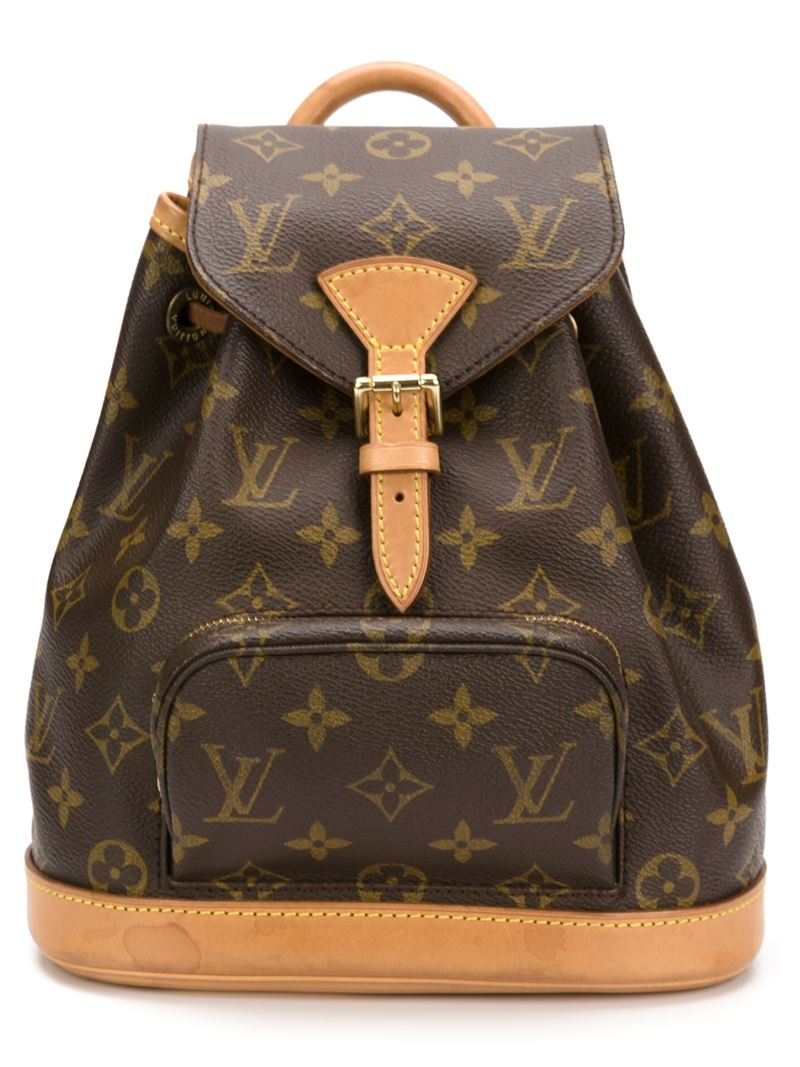 Louis vuitton Monogram Backpack in Brown for Men | Lyst