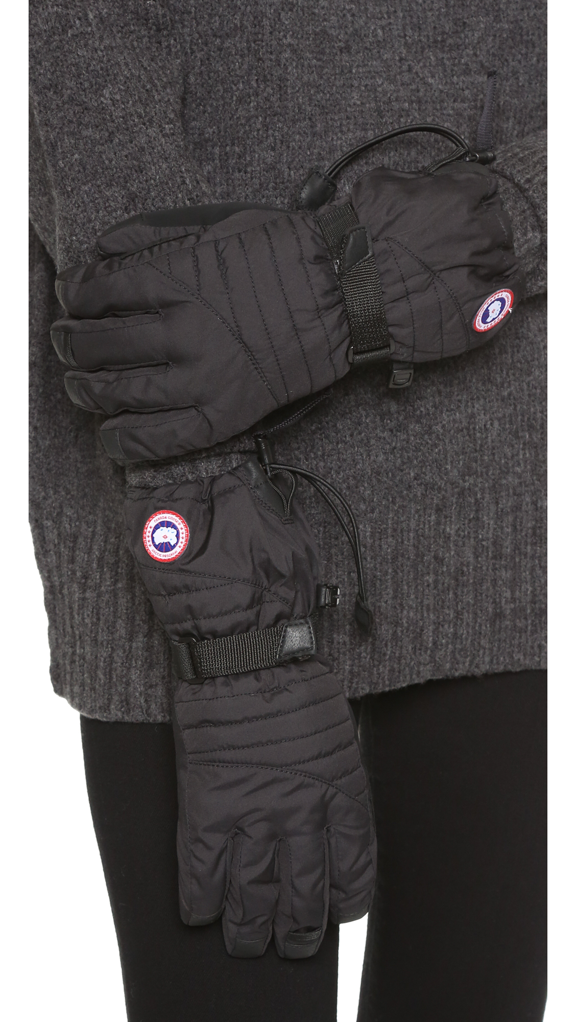 Canada Goose expedition parka replica 2016 - Canada goose Arctic Down Gloves - Black in Black | Lyst